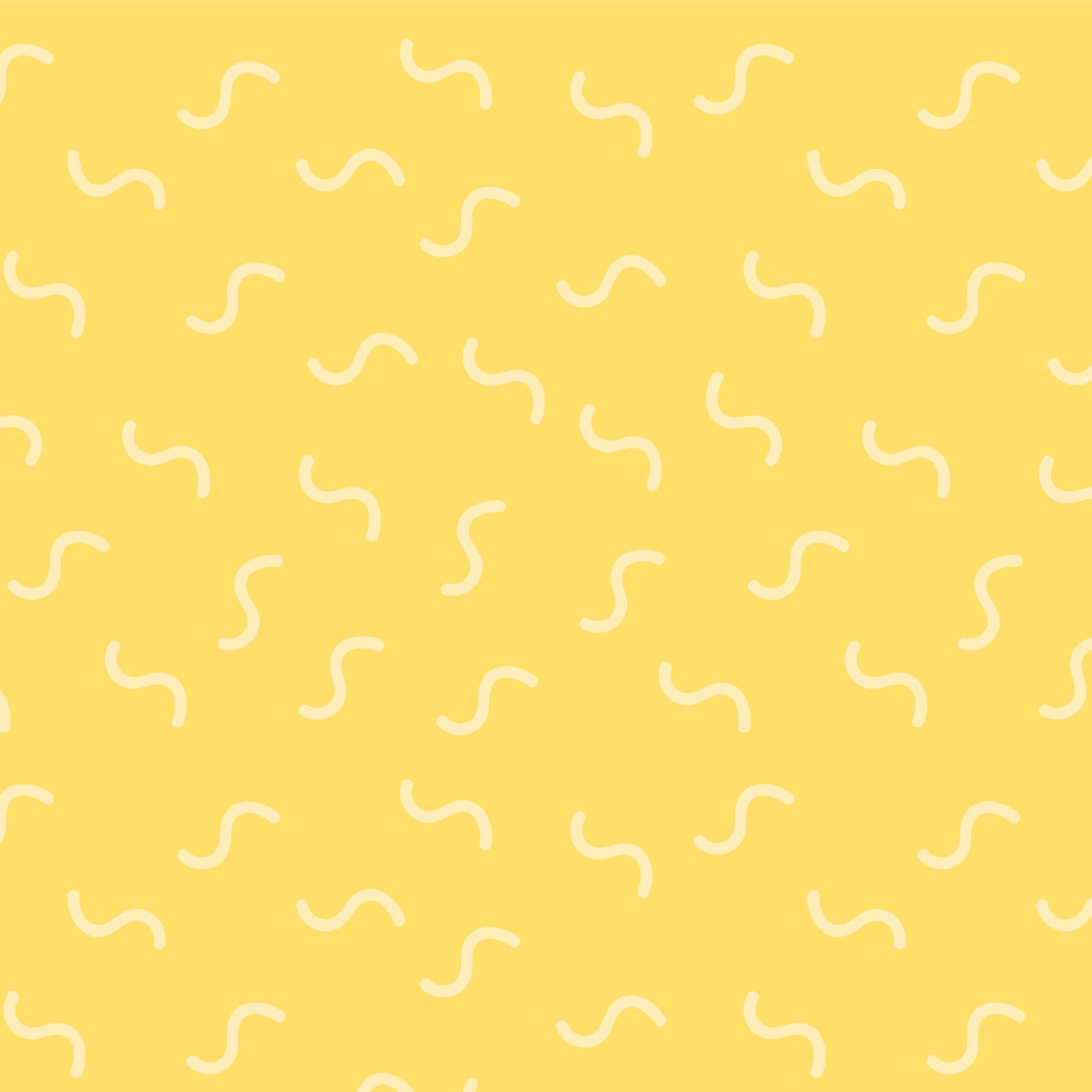 yellow background image with squiggles