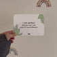 Video of bilingual Metta Play affirmation cards with three different kids speaking